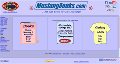 Desktop Screenshot of mustangbooks.com